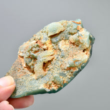 Load image into Gallery viewer, Mtorolite Chrome Chalcedony Crystal Slice
