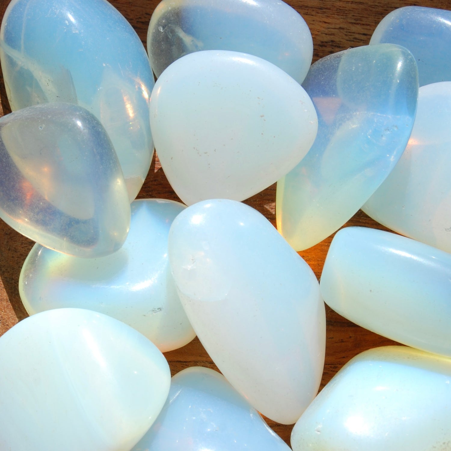Jumbo Opalite Crystal Tumbled Stones