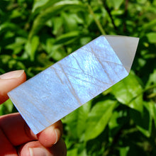 Load image into Gallery viewer, Flashy Rainbow Moonstone Sunstone Crystal Tower
