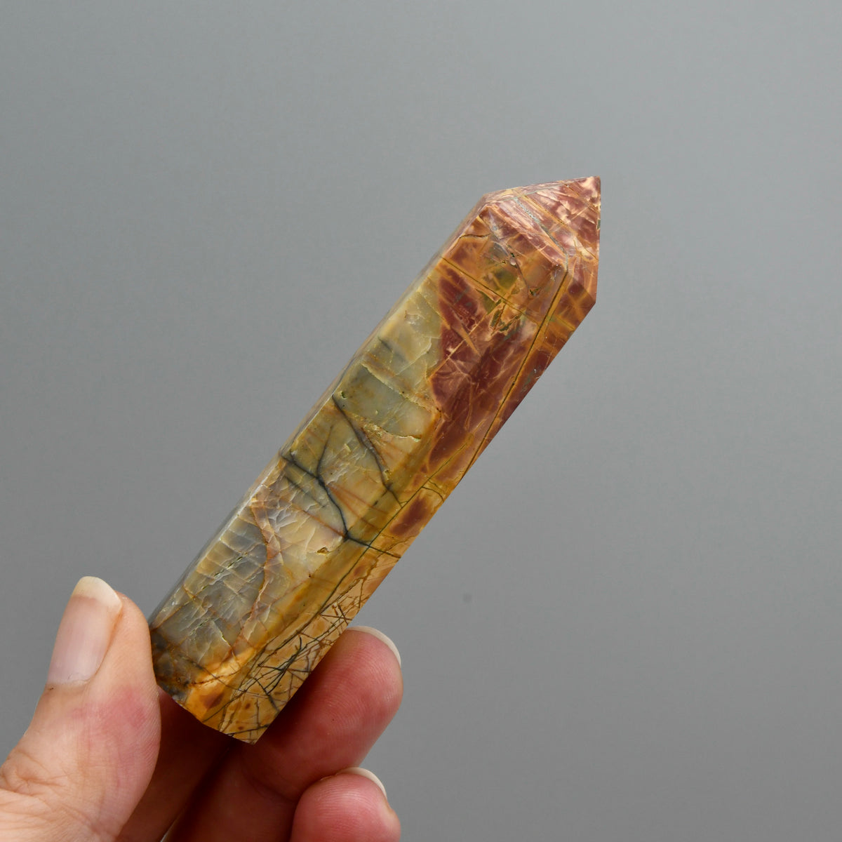 Cherry Creek Jasper Crystal Tower