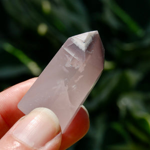 Pink Lithium Quartz Crystal Tower