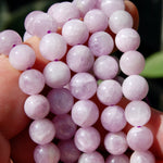 Flashy Pink Kunzite Crystal Bracelet