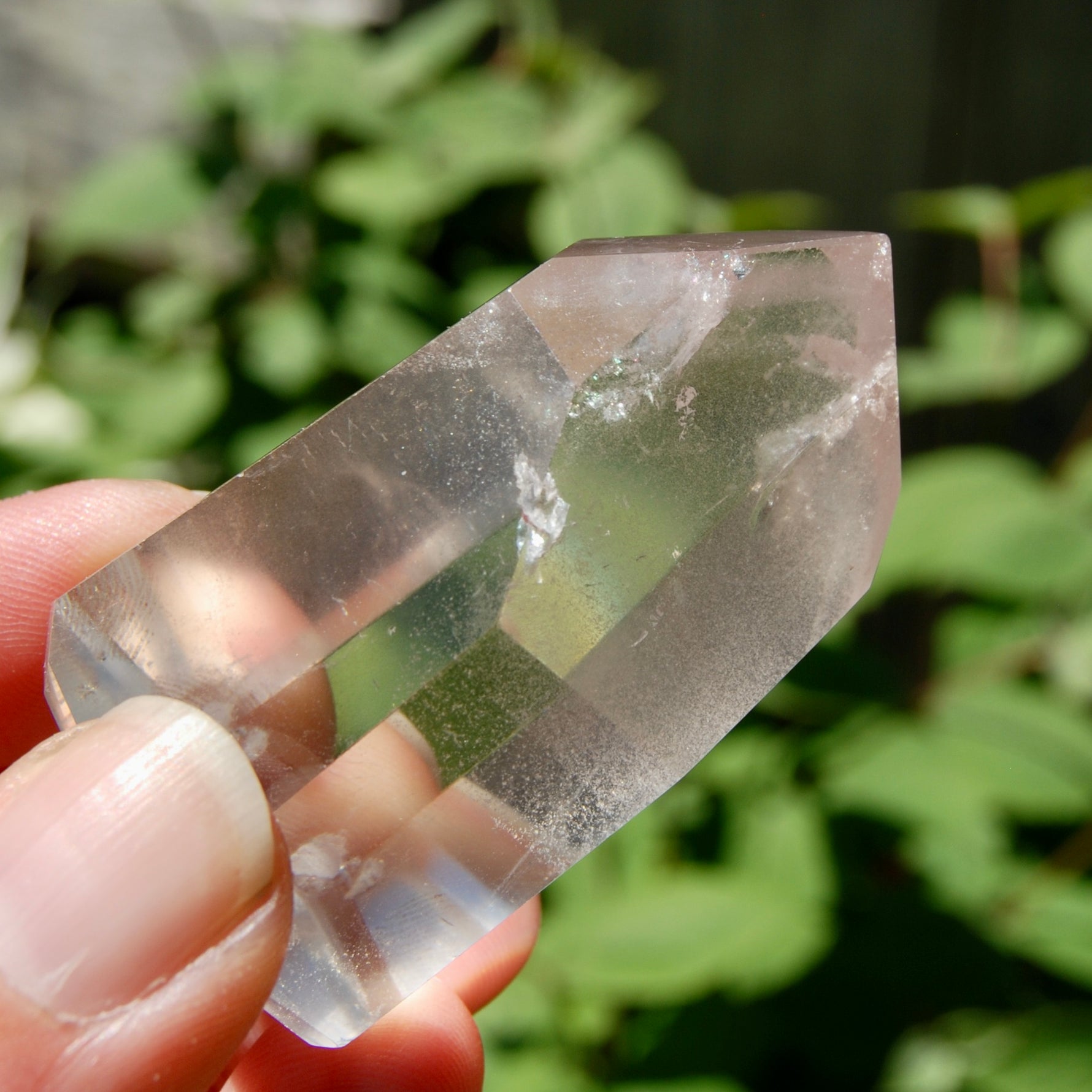Pink Lithium Quartz Crystal Tower