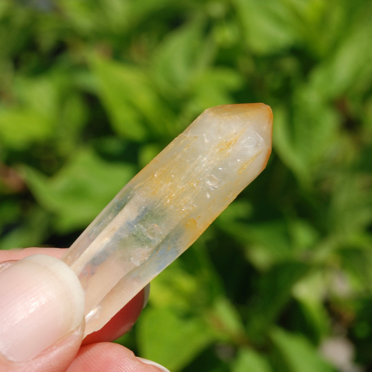 Mango Quartz Crystal, Halloysite Quartz, Colombia