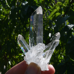 Cosmic Isis Face Lemurian Silver Quartz Crystal Starbrary Cluster Record Keepers