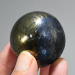 Covellite Crystal Sphere