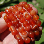 Carnelian Agate Crystal Power Bracelet