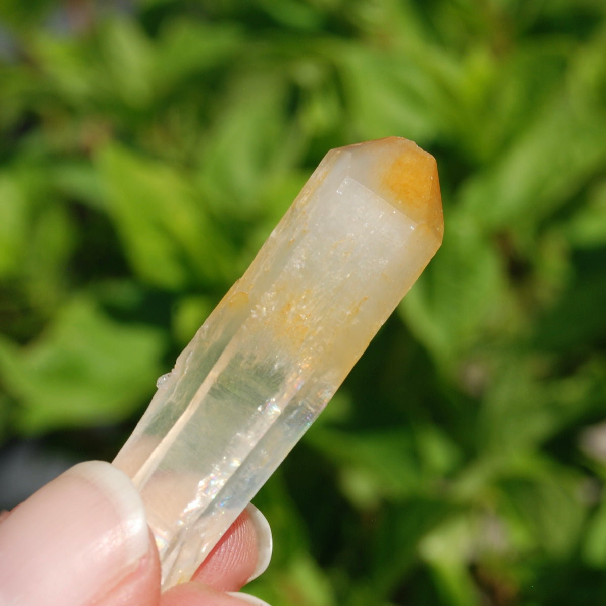 Mango Quartz Crystal, Halloysite Quartz, Colombia