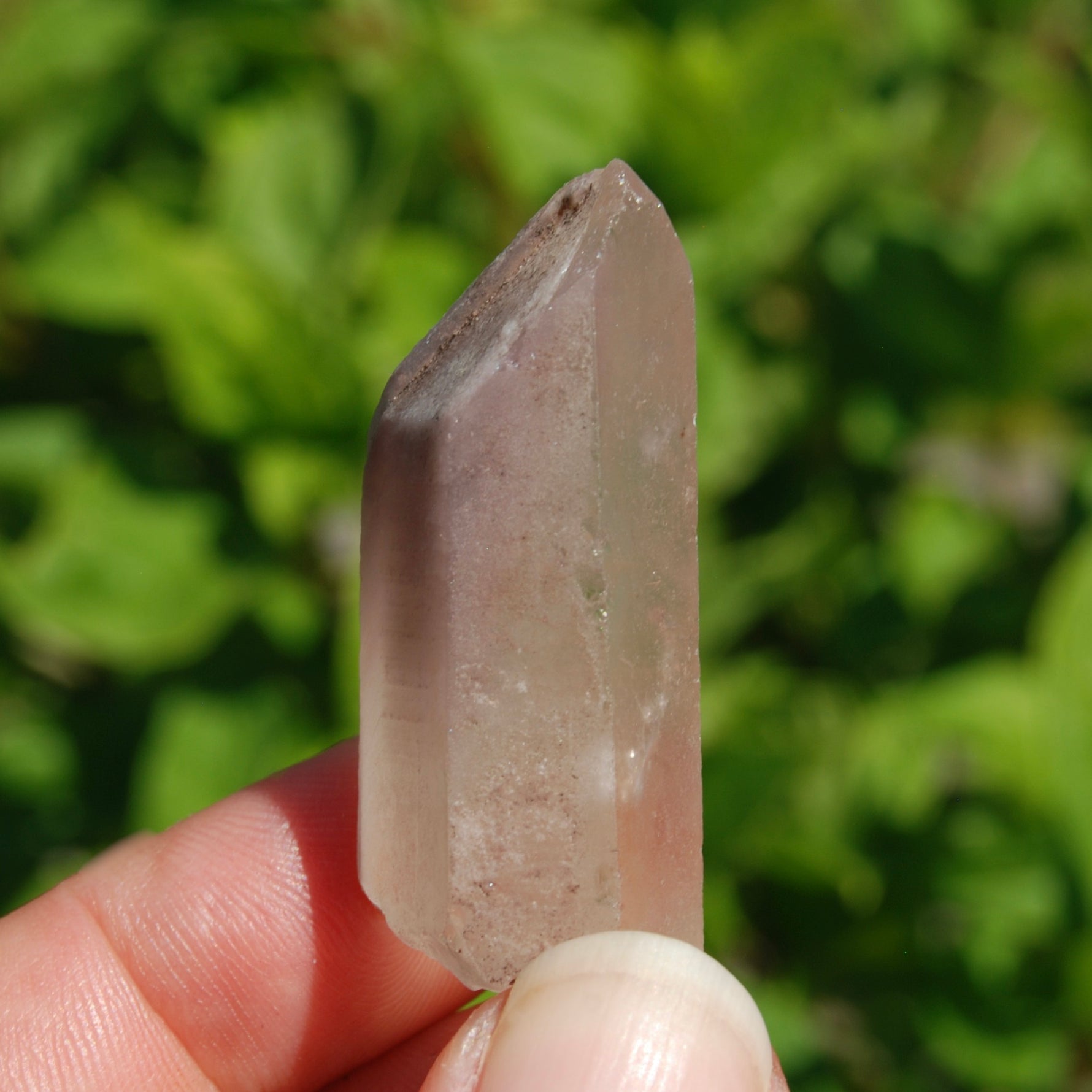 Pink Lithium Lemurian Quartz Crystal Dreamsicle