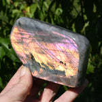 Purple Labradorite Crystal Freeform Tower