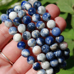 Sodalite Crystal Beaded Bracelet
