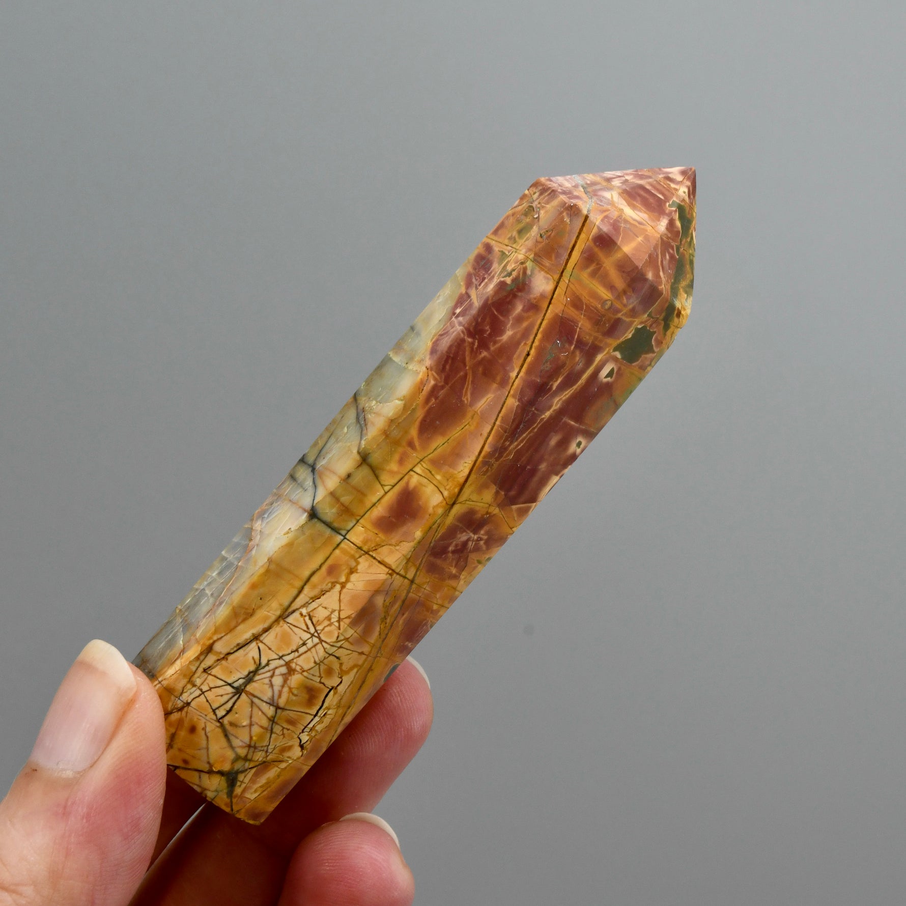 Cherry Creek Jasper Crystal Tower