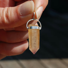 Load image into Gallery viewer, RARE Golden Amethyst Crystal Pendant
