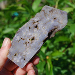 Grape Agate Crystal Tower, Botryoidal Chalcedony Tower