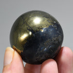 Covellite Crystal Sphere
