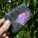 Purple Labradorite Crystal Freeform Tower