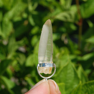 Golden Healer Lemurian Seed Crystal Laser Pendant