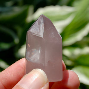 Pink Lithium Quartz Crystal Tower