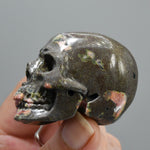 Plumite Jasper Carved Crystal Skull