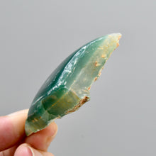 Load image into Gallery viewer, Mtorolite Chrome Chalcedony Crystal Slice
