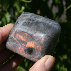 Purple Labradorite Crystal Freeform Tower