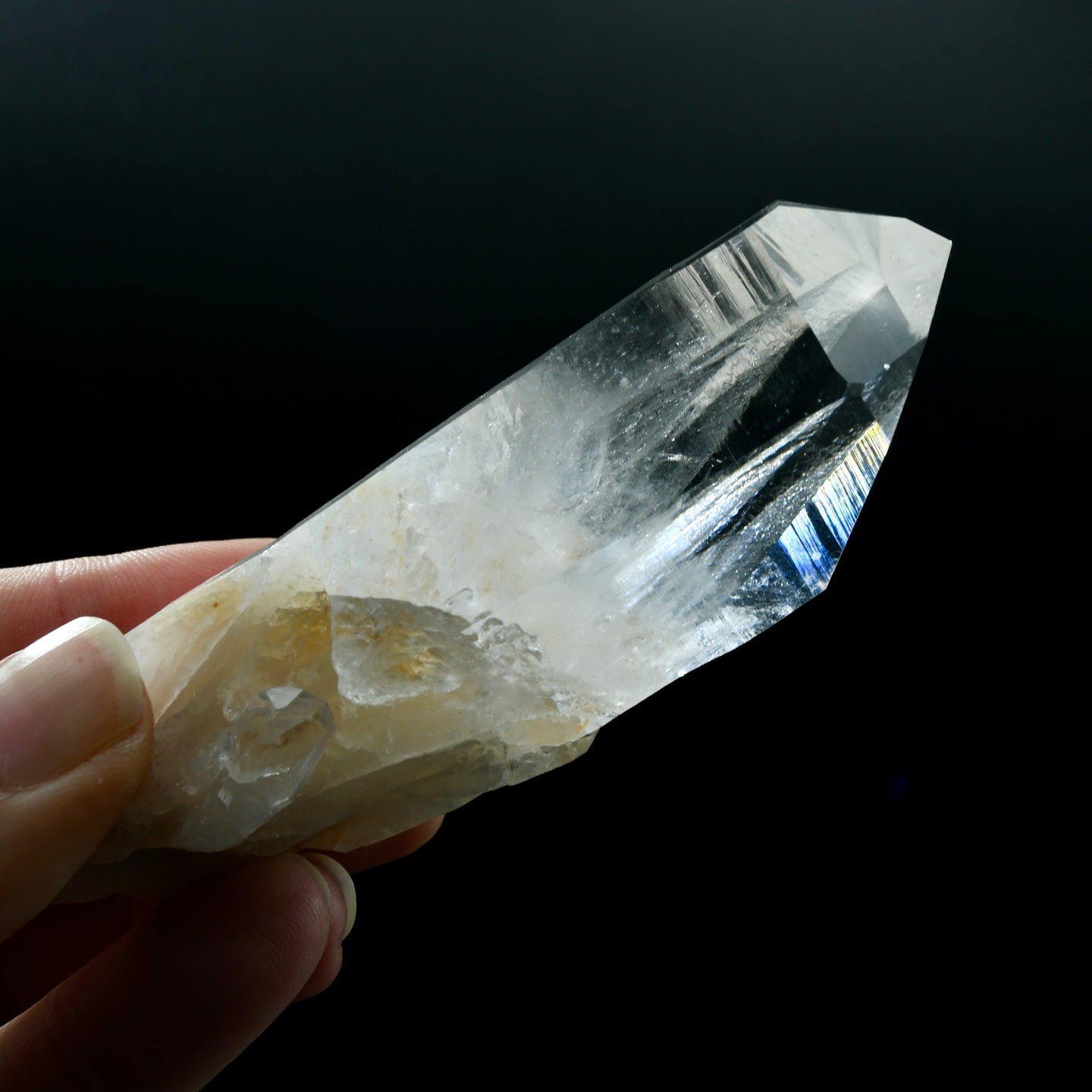 Blades of Light Lemurian Crystal, Optical Quartz, Colombia