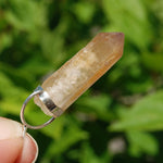 RARE Golden Amethyst Crystal Starbrary Pendant for Necklace