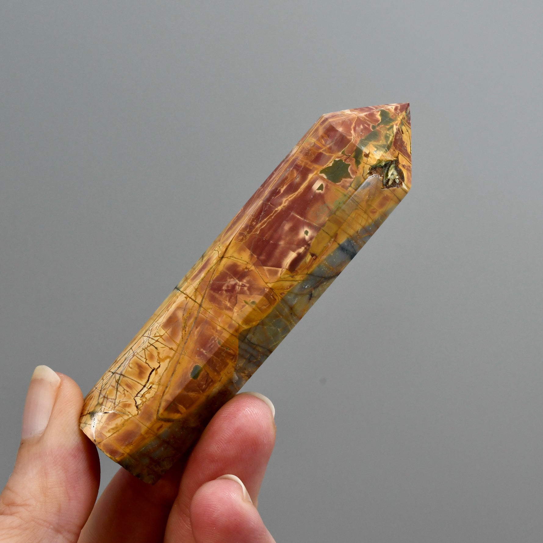 Cherry Creek Jasper Crystal Tower