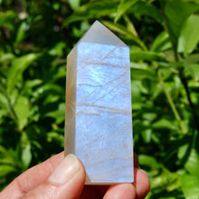 Load image into Gallery viewer, Flashy Rainbow Moonstone Sunstone Crystal Tower
