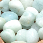 Aquamarine Gemstone Tumbled Stones