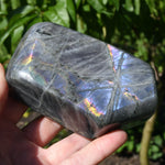 Purple Labradorite Crystal Freeform Tower