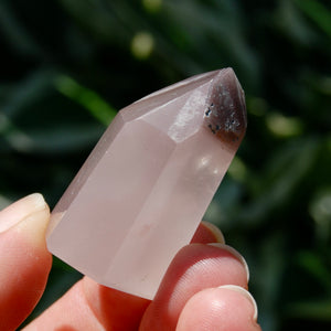 Pink Lithium Quartz Crystal Tower