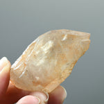 ET DT Pink Shadow Smoky Scarlet Temple Lemurian Seed Quartz Crystal, Serra do Cabral, Brazil