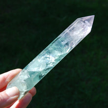 Load image into Gallery viewer, Large Watermelon Fluorite Crystal Tower
