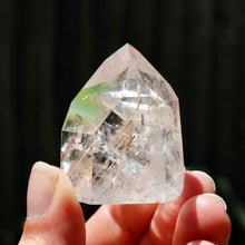 Load image into Gallery viewer, Inner Child Manifestation Gold Rutile Clear Quartz Crystal Tower
