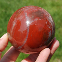 Load image into Gallery viewer, Colorful Petrified Wood Crystal Sphere
