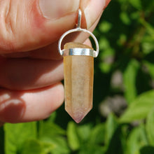 Load image into Gallery viewer, RARE Golden Amethyst Crystal Pendant

