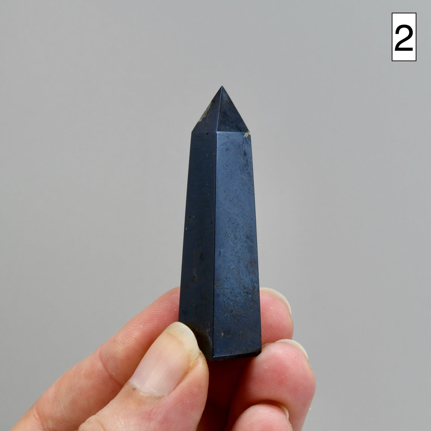 Covellite Crystal Tower
