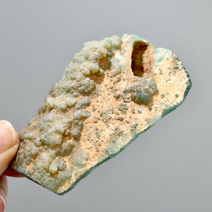 Mtorolite Chrome Chalcedony Crystal Slice