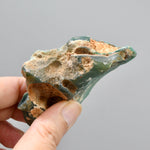 Mtorolite Chrome Chalcedony Crystal Slice