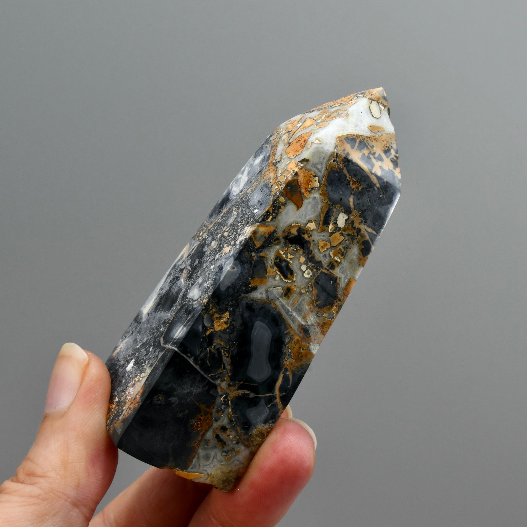 Maligano Jasper Crystal Tower