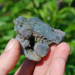 Grape Agate Crystal Tower, Sparkling Botryoidal Chalcedony
