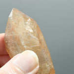 ET DT Pink Shadow Smoky Scarlet Temple Lemurian Seed Quartz Crystal, Serra do Cabral, Brazil