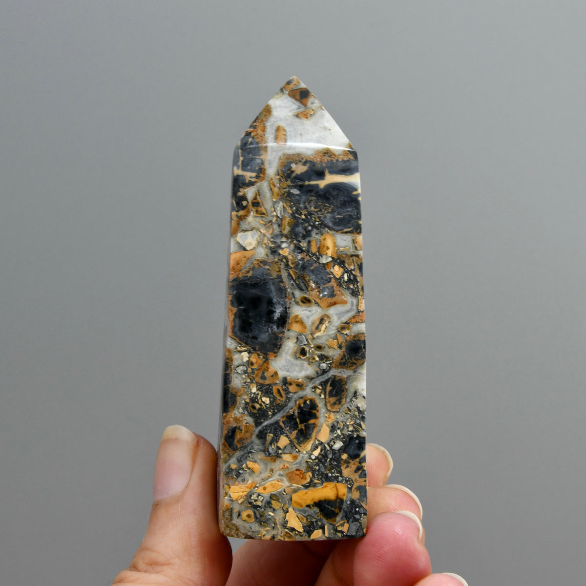Maligano Jasper Crystal Tower