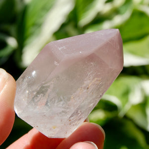 Pink Lithium Quartz Crystal Tower