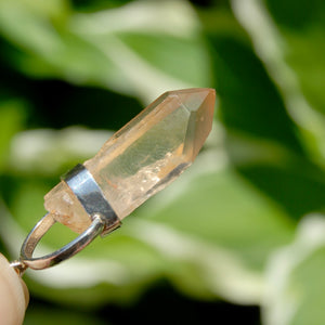 Fire Lemurian Seed Quartz Crystal Starbrary Pendant for Necklace