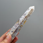 Pink Crazy Lace Agate Crystal Tower