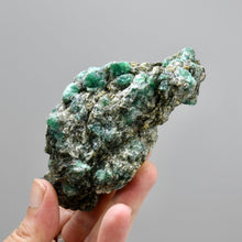 Load image into Gallery viewer, Raw Genuine Emerald Gemstone Crystal Cluster
