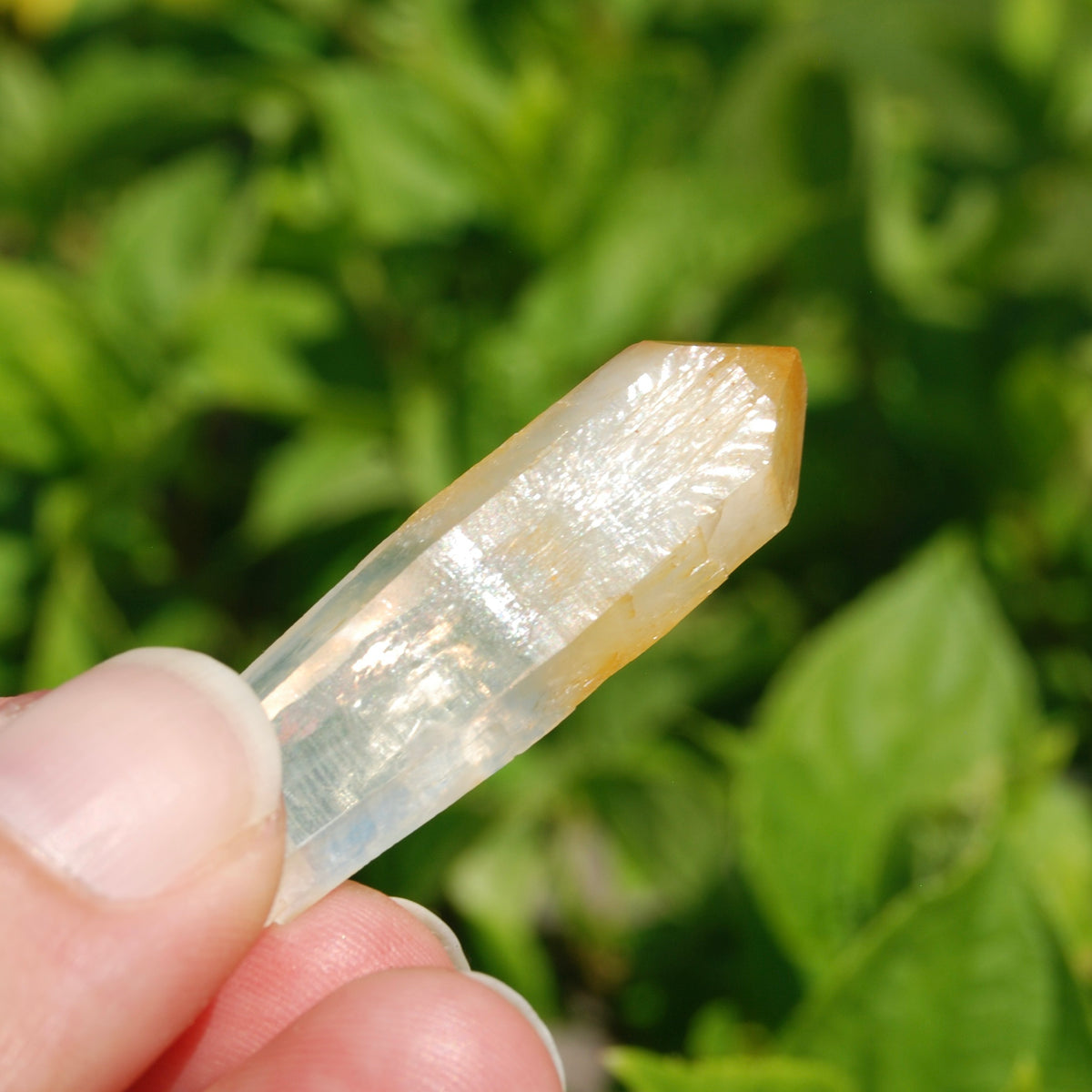 Mango Quartz Crystal, Halloysite Quartz, Colombia