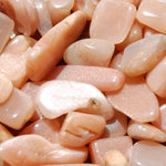 Golden Confetti Sunstone Moonstone Crystal Tumbled Stones